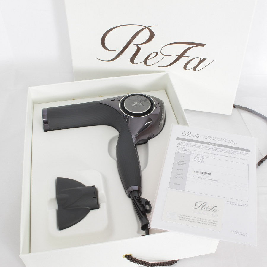 新品】MTG ReFa BEAUTECH DRYER PRO RE-AJ03A ブラック ヘアドライヤー