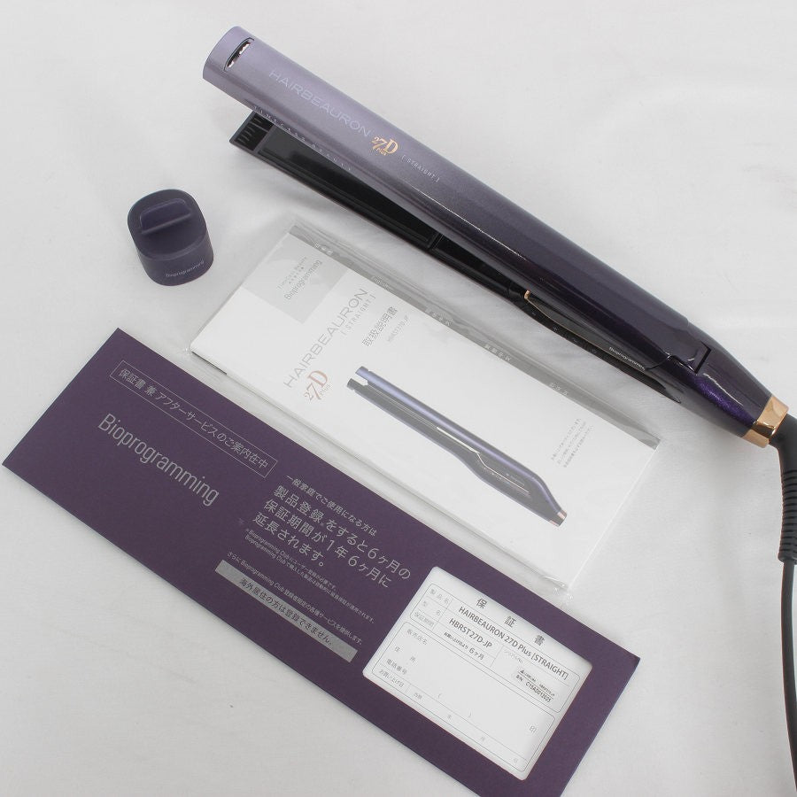 豊富な商品から ヘアビューロン 27D Plus ストレート HBRST27D-JP バイオ Hair Iron