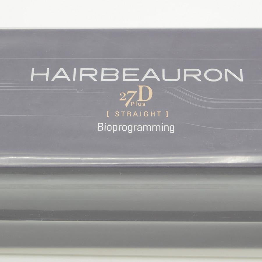 【新品/未開封】ヘアビューロン 27D Plus ストレート HBRST27D-JP バイオプログラミング ヘアアイロン コテ リュミエリー