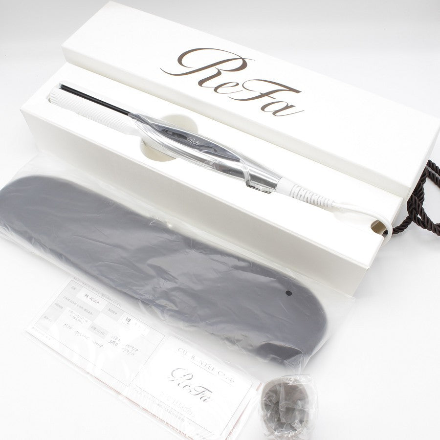 ReFa BEAUTECH STRAIGHT IRON RE-AC02A外箱つき ReFa BEAUTECH STRAIGHT IRON RE-AC02A