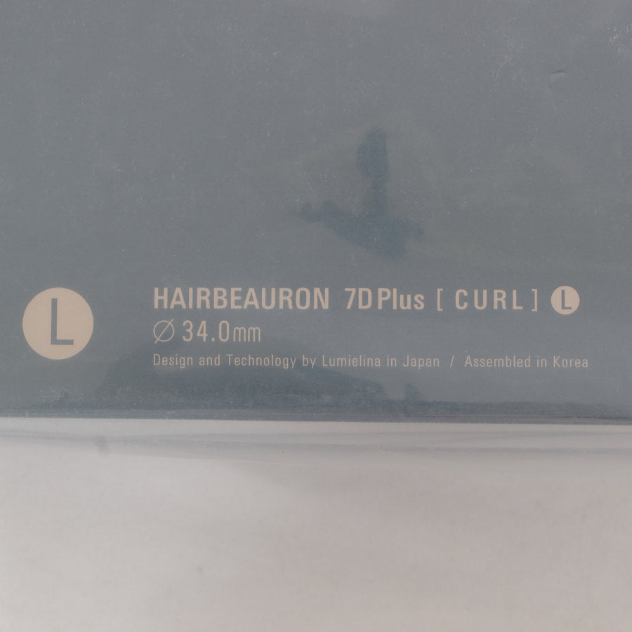 新品/未開封】ヘアビューロン 7D Plus カール L-type 34.0mm HBRCL7D-L