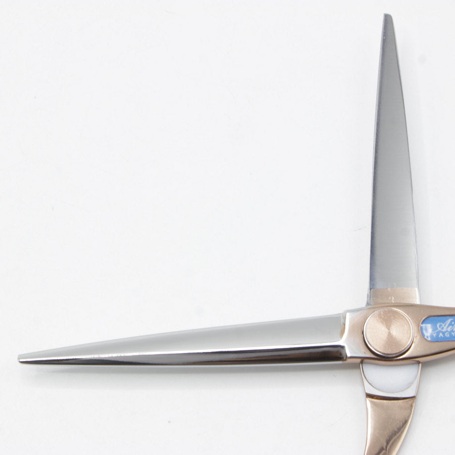 美品】柳生 グランド覇王 GH-Air60R カットシザー 6インチ 片剣刃 3D