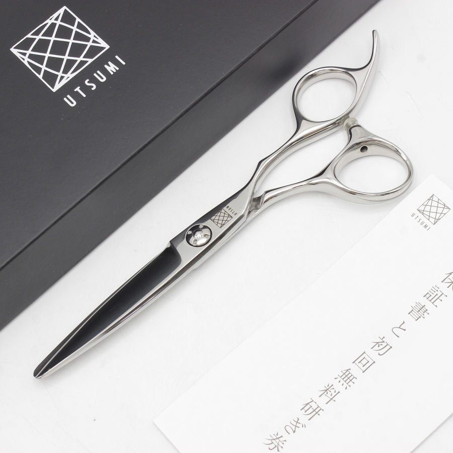 内海 UTSUMI ウツミ JYO OS580 シザー 美容ハサミ 新品】内海シザー 城 OS580/90 カットシザー 5.8インチ 笹刃 3D