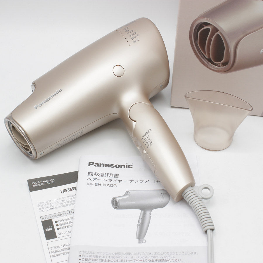 美容☆ヘアードライヤー ナノケア Panasonic EH-CNA0B-PN - ヘアドライヤー