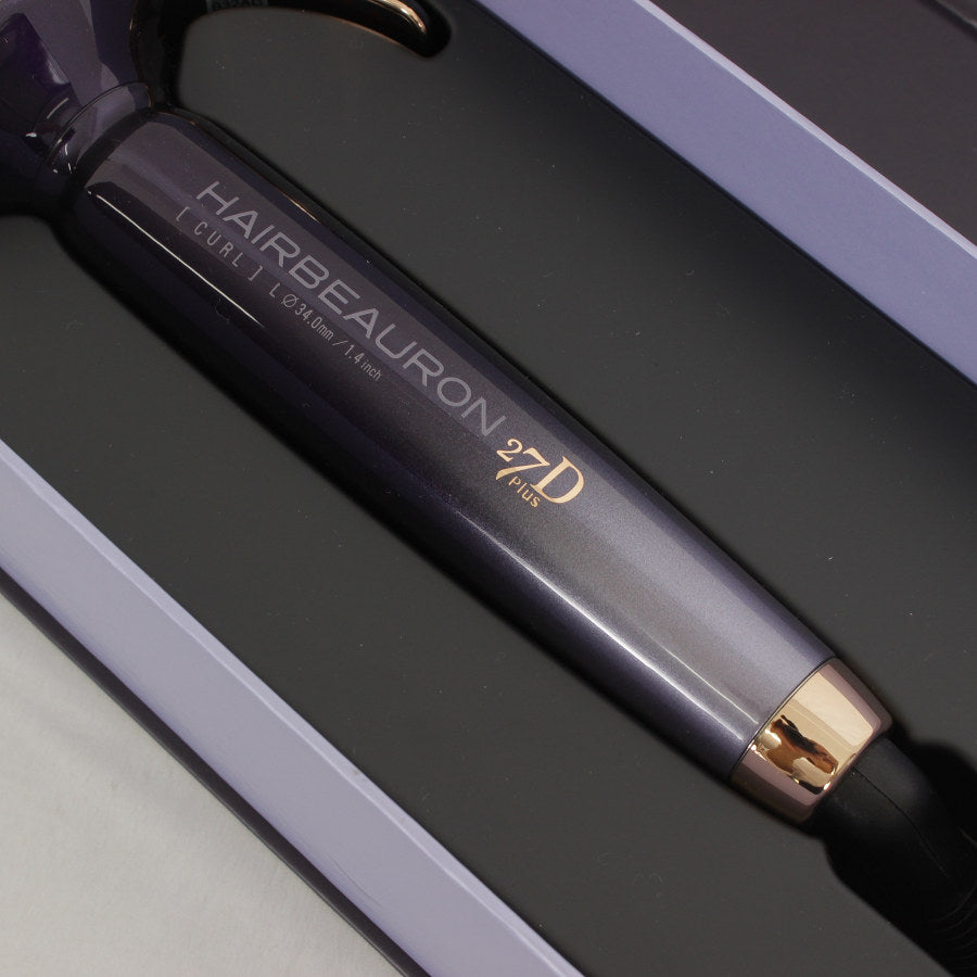新品】ヘアビューロン 27D Plus カール L-type 34.0mm HBRCL27D