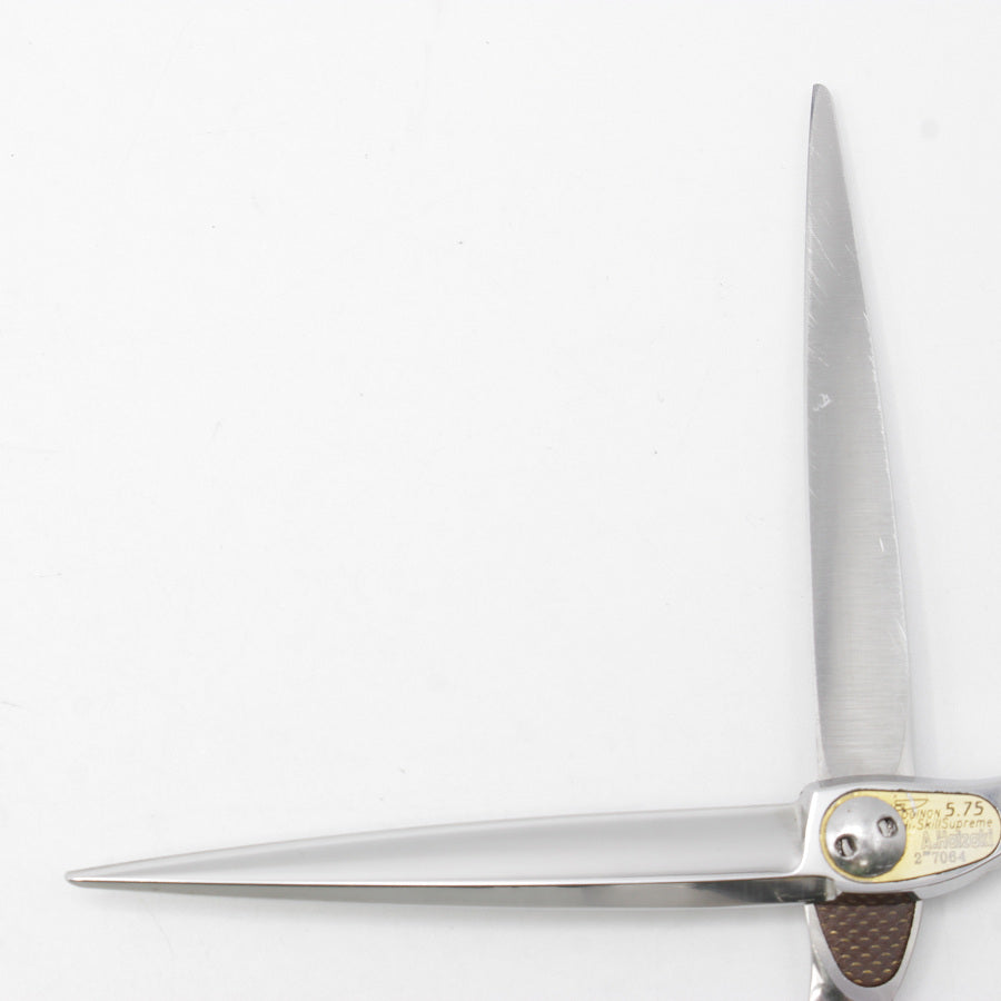 【美品】刃物屋トギノン ハイスキルスプレーム カットシザー 5.75インチ ハマグリ刃 メガネハンドル 中古シザー通販のリファン