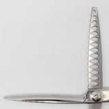 【美品】MIYABI 山中スペシャル 雅 セニング 6.5インチ オフセットハンドル 14目 約60%〜70％ シザー