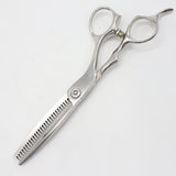 【美品】刃物屋トギノン Dr.クイーン セニング 5.8インチ 3Dハンドル 28目フラット 約20% シザー