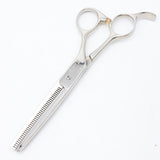 【美品】光シザー TRENDYIII 732 セニング 6インチ オフセットハンドル 30目フラット 約10% トレンディ3