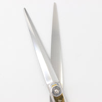 【美品】武芸社 KEEL Z70 カットシザー 7インチ 片剣刃 3Dハンドル