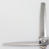 【美品】bmac FTシリーズ FT-2743 セニング 6インチ メガネハンドル 43目U溝 約25%〜30% マック シザー