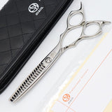 【美品】アルファシザー as&co. SGT18M セニング 6インチ メガネハンドル 18目 約30%