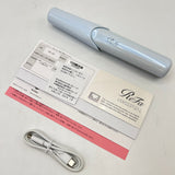 【美品】MTG ReFa FINGER IRON ST RE-AS-02A ホワイト リファフィンガーアイロンST ヘアアイロン 本体