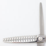 【美品】喜多アイディア RATIO 80 セニング 6インチ メガネハンドル 14目フラット 約40%～45% シザー