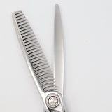 【美品】刃物屋トギノン Dr.クイーン セニング 5.8インチ 3Dハンドル 28目フラット 約20% シザー