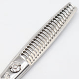 【美品】SGK 三和技研 GFZ-T23 セニング 6インチ 3Dグリップハンドル 23目フラット 約25％ シザー