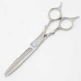 【美品】ハヤシシザース HYS-28RL-WH-6 セニング 6インチ メガネハンドル 28目L 約15%〜20%