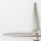 【新品】プリマード プレデター LP ダマスカス セニング 6インチ 3Dハンドル 30目L3段 約30% シザー