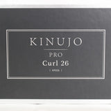 【新品】KINUJO Pro Curl KP026 ブラック カールヘアアイロン キヌージョ 絹女 本体