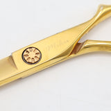 ハヤシシザース V-Standrd V-ATH-6 ゴールドコーティング カットシザー 6インチ ハマグリ刃 3Dハンドル