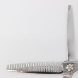 【美品】シザーズジャパン LSBS加工 Qv FLOR QVF23%23i18Y セニング 6インチ メガネハンドル 23目2段 約23%