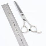 【美品】光シザー TRENDY Ⅲ 732 セニング 6インチ オフセットハンドル 40目フラット 約10% ヒカリ トレンディ3