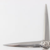 【美品】ナルトシザー RKギルビーZ唐草 6.3インチ 片剣刃 ヘネシーオフセットハンドル ロイヤルキングダム カットシザー