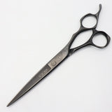 【美品】ミズタニシザーズ SCHOREM MASTER BLACK カットシザー 6.5インチ ハマグリ刃 3Dハンドル シュコーラムマスター ブラック