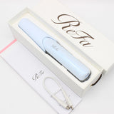 【美品】MTG ReFa FINGER IRON ST RE-AS-02A ホワイト リファフィンガーアイロンST ヘアアイロン 本体