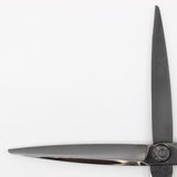 【美品】はさみのルミエール HyPER V 81GA63 ブラックコーティング加工 カットシザー 6.3インチ 柳刃 フレックスハンドル