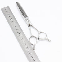 【美品】サクシード サンドラ セニング33 仕上げ用 SUN33 6インチ 3Dメガネハンドル 33目2段 約15% SUNDRA Thinning シザー