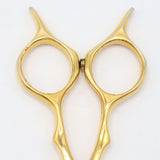 ハヤシシザース V-Thinning V-30RW-WH-6 ゴールドコーティング セニング 6インチ メガネハンドル 30目2段 約25%〜30% ディッシュホイールベアリング