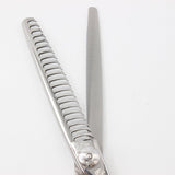 【美品】ナルトシザー 四梳きシェアライン セニング 6インチ メガネハンドル 22目 約45% キングダムストーク