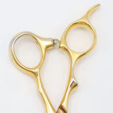 ハヤシシザース V-Standrd V-ATH-6 ゴールドコーティング カットシザー 6インチ ハマグリ刃 3Dハンドル