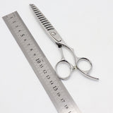 【美品】内海シザー U&U DOUBLE38 ダブルセニング 6インチ 3Dハンドル 14目 約35% ウツミ