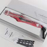 【新品】B next radiant 35mm LM-126 レッド ストレートヘアアイロン シルクプロアイロン ラディアント 本体