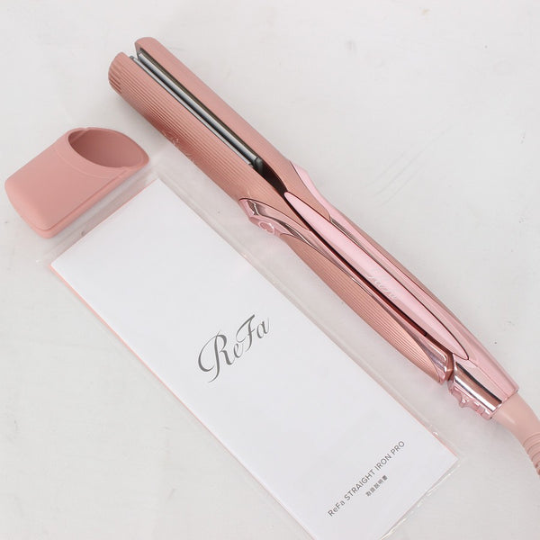【極美品】リファ RE-AT-05A ピンク ストレートアイロン プロ ReFa ReFa STRAIGHT IRON PRO ピンク Refa ストレートアイロン プロ
