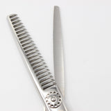 【美品/研磨済】菊星シザー SPEED MAX is T-35 セニング 6インチ 3Dハンドル 23目2段溝 約25％〜30％ スピードマックス