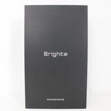 【美品】Brighte SHOWER DRYER BRT-SD173 ブラック ヘアドライヤー ブライト シャワードライヤー 本体