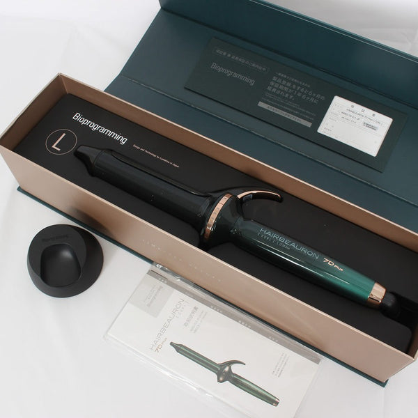 【美品】ヘアビューロン 7D Plus カール L-type 34.0mm HBRCL7D-L-JP バイオプログラミング ヘアアイロン リュミエリーナ 本体