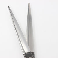 【美品】柳生 覇王 XK70 DLCコート カットシザー 7インチ 片剣刃 オフセットハンドル