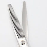 【美品】内海シザー U&U AT60/30 セニング 6インチ メガネハンドル 30目V溝 約20%～25% ウツミ