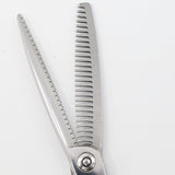 【美品】刃物屋トギノン ソプラスターリバース セニング 5.8インチ メガネハンドル 28目フラット 約20% ソプラスターR28