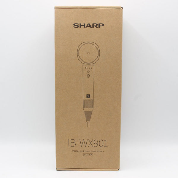 【新品】SHARP IB-WX901-W ホワイト プラズマクラスター ドレープフロードライヤー ヘアドライヤー シャープ 本体
