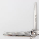 【美品】ナルトシザー RK四梳きヘネシーローリングS23 無料修理残3回あり セニング 6インチ 23目 約35% ロイヤルキングダム