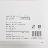 【新品】AURA THE ONE STRAIGHT IRON LM-1236-BK ブラック ストレートヘアアイロン オーラ 本体