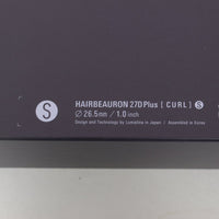 【新品】ヘアビューロン 27D Plus カール S-type 26.5mm HBRCL27D-S-JP バイオプログラミング ヘアアイロン リュミエリーナ 本体