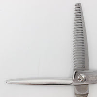 【美品】MIYABI 雅 ステアー253 N2530UCM セニング 5.8インチ メガネハンドル 25目3段 約30% 山中スペシャル シザー