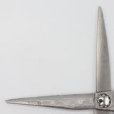 【美品】ミズタニシザーズ NEW DAMA INTEGRAL D-01 カットシザー 6.2インチ ハマグリ刃 オフセットハンドル ダマスカス ミズタニ