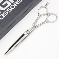 【美品】SGK 三和技研 SAR-60 カットシザー 6インチ 笹刃 メガネハンドル